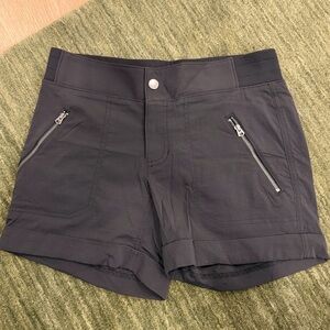 Athletes Women’s Black Performance Shorts with Zip Pockets